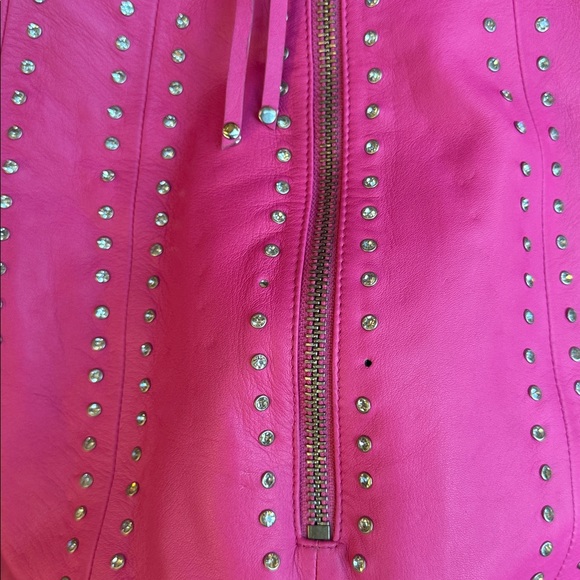 Retrofête Vesta Embellished Leather Dress - Picture 7 of 12